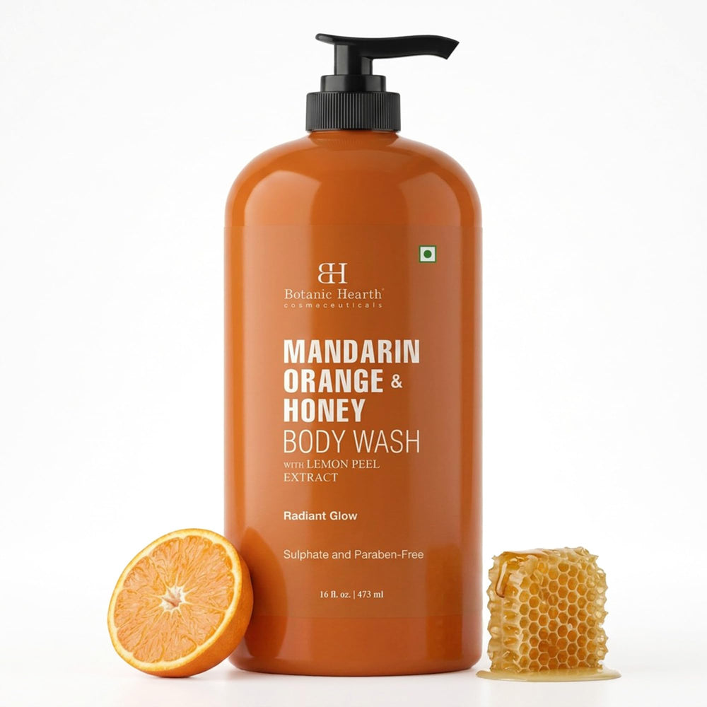 Botanic Hearth front packaging showing 16 fl oz bottle and citrus design for energizing cleanse