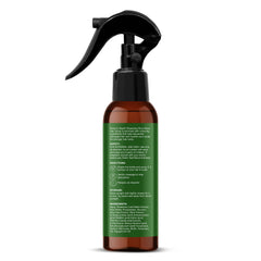 Before and after hair showing Botanic Hearth improved manageability