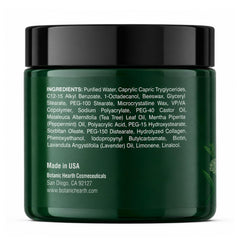 Botanic Hearth product label close-up highlighting key ingredients