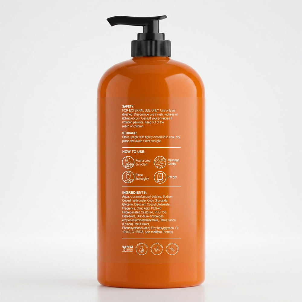 Botanic Hearth mandarin and honey still life pairing ingredients to show natural-inspired freshness