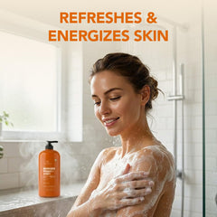 Botanic Hearth pour on hand demonstrating controlled dispensing and moisturizing feel