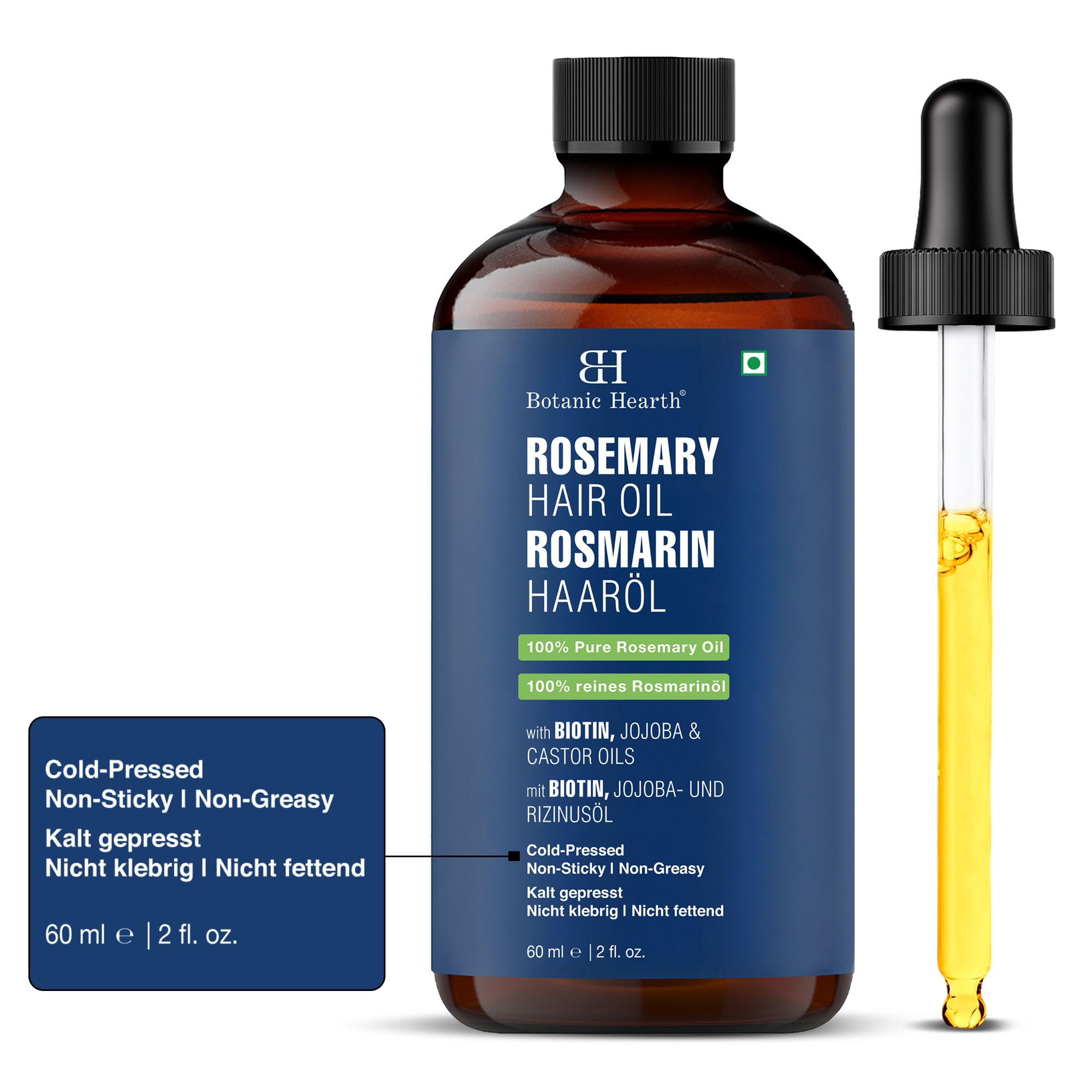 Botanic Hearth applicator tip close-up for precise scalp delivery