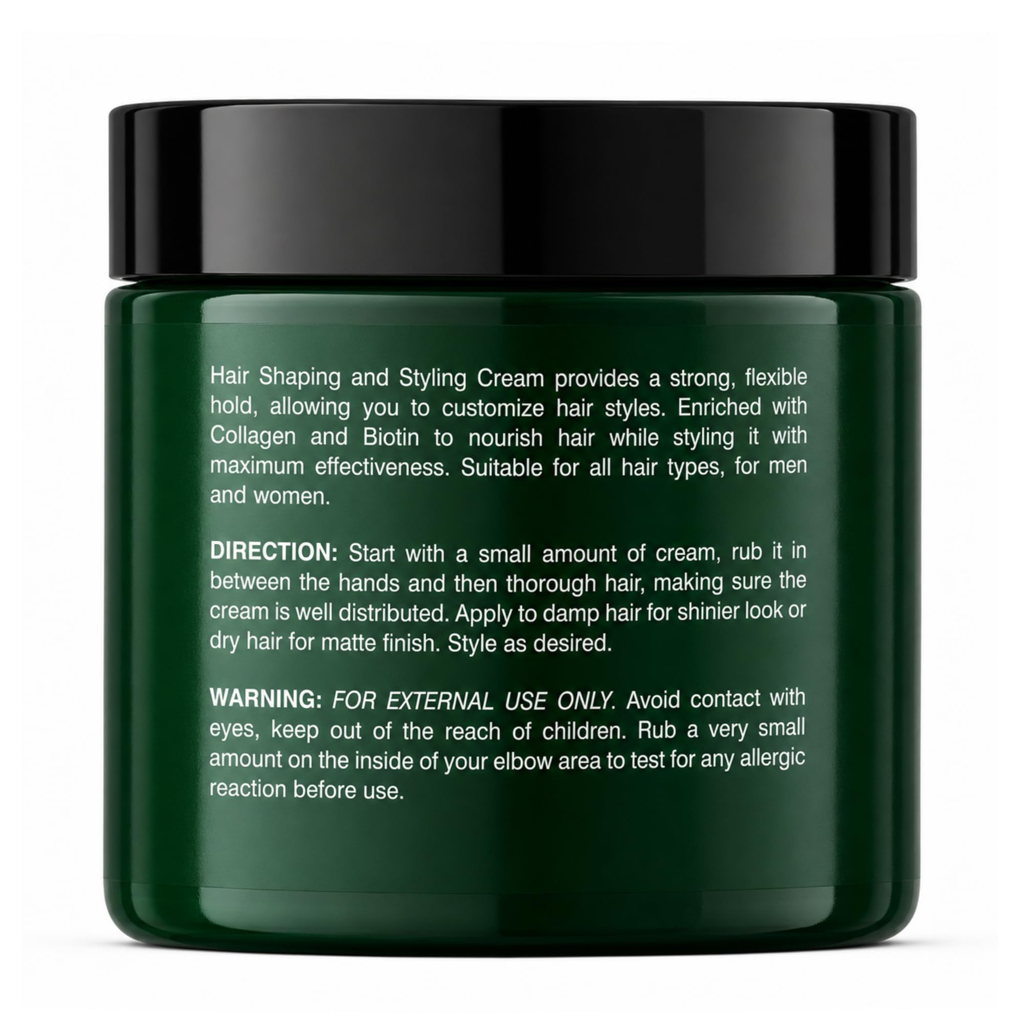 Botanic Hearth 7 oz jar beside common objects for size clarity