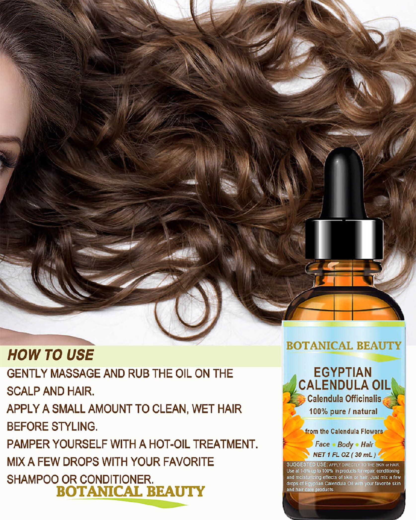 Botanical Beauty massaging oil into cuticles for hydrated nails benefit