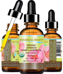 Botanical Beauty bottle front packaging showing clean design and purity benefits