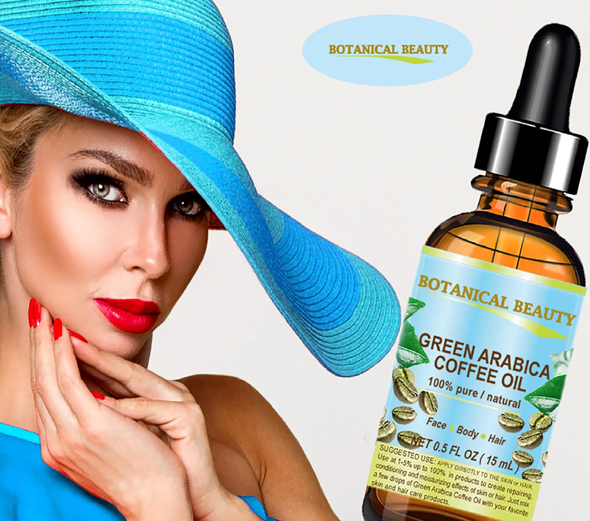 Botanical Beauty applied to hair ends showing added shine and smoothness