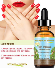 Botanical Beauty closeup of label showing product purity and ingredients
