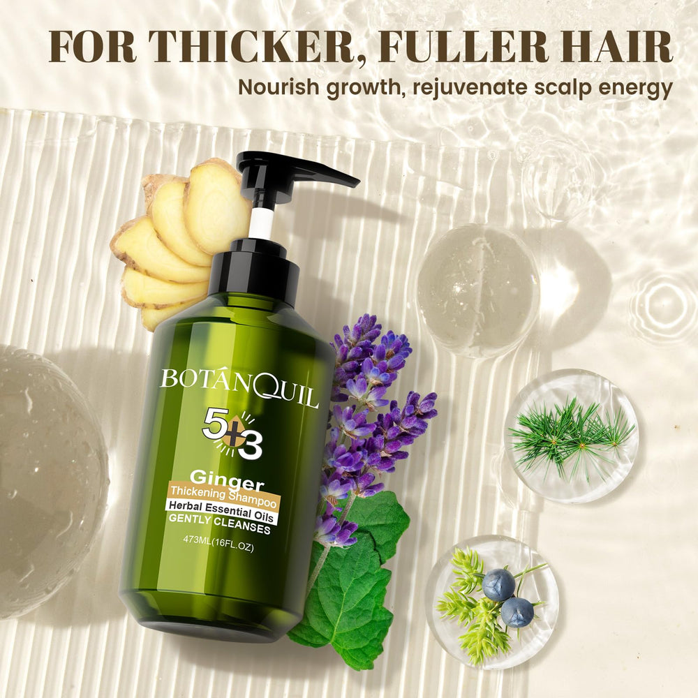 BOTANQUIL rich lather texture from shampoo delivering gentle cleansing benefit