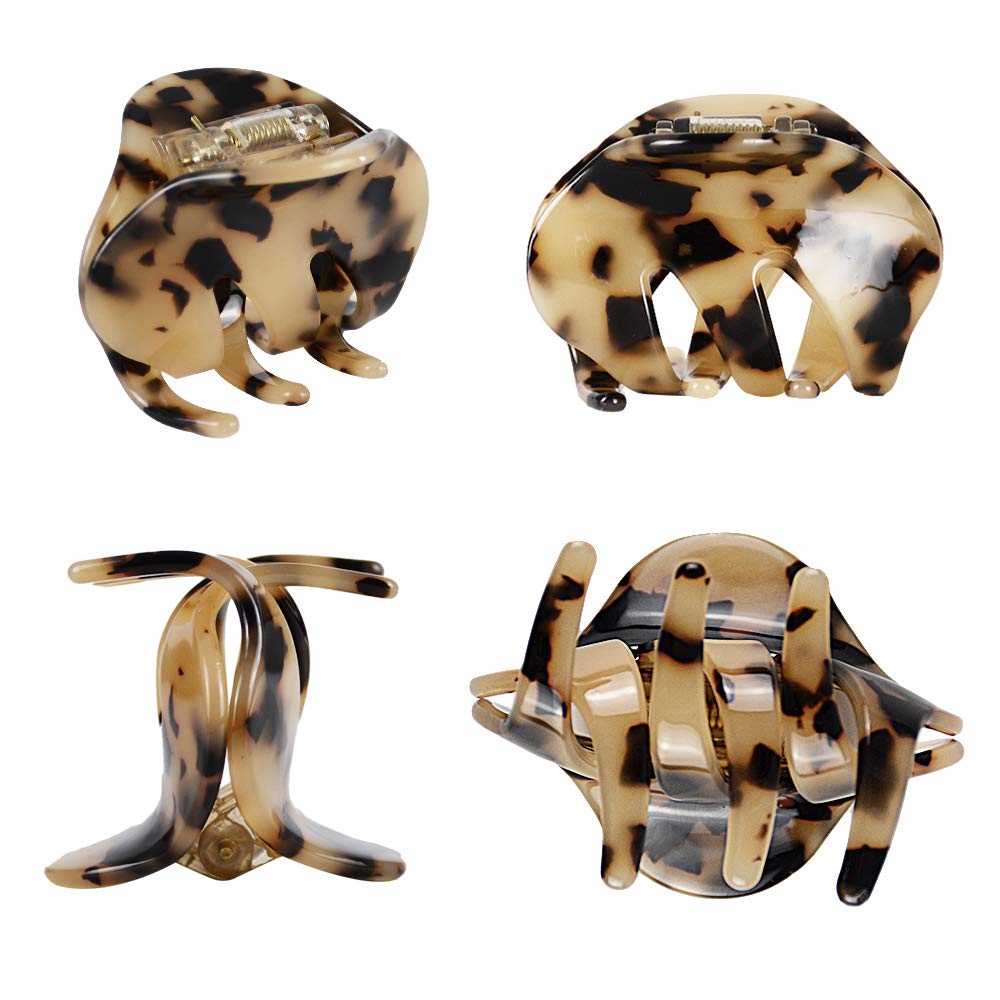 BOUNIQ clip holding half-up hairstyle demonstrating reliable everyday grip