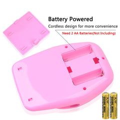 Bovmics placed next to phone showing travel-ready compactness benefit