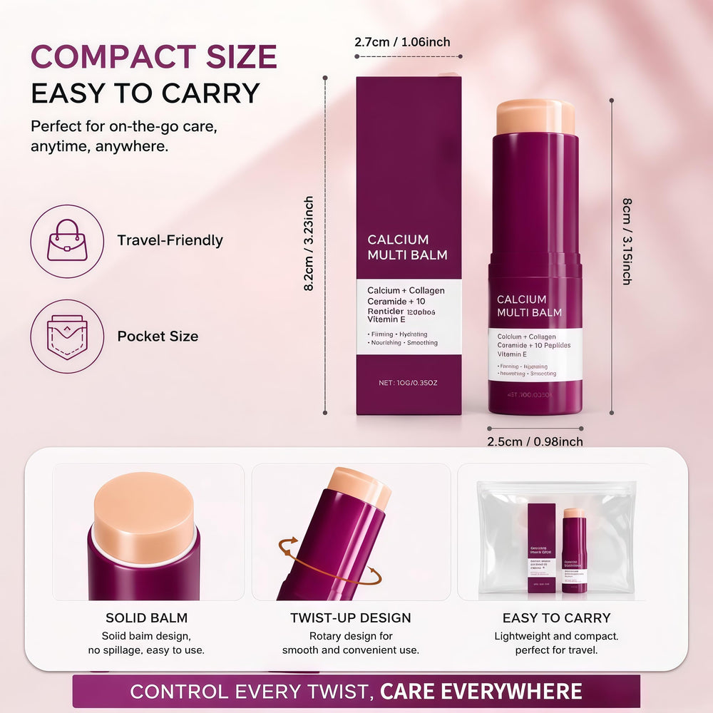 BOWOKI applying balm to lips to soothe and add moisture