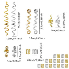 BOYIVI accessories on braids in use adding polished, visible accents