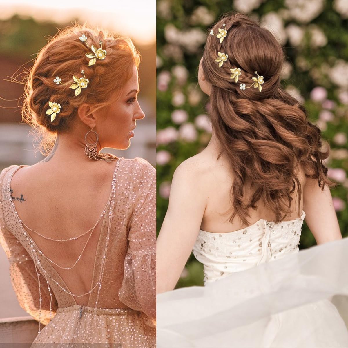 BOYIVI hair pins in hand scale view showing lightweight ease