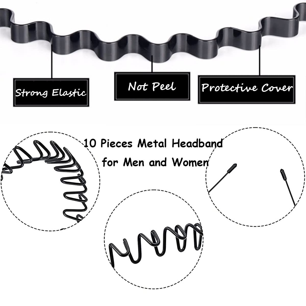 BOYIVI headband worn during yoga demonstrating secure fit and sweat-friendly hold