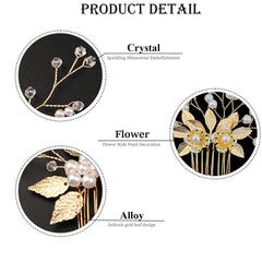 BOYIVI pins placed in bridal updo illustrating secure, decorative hold