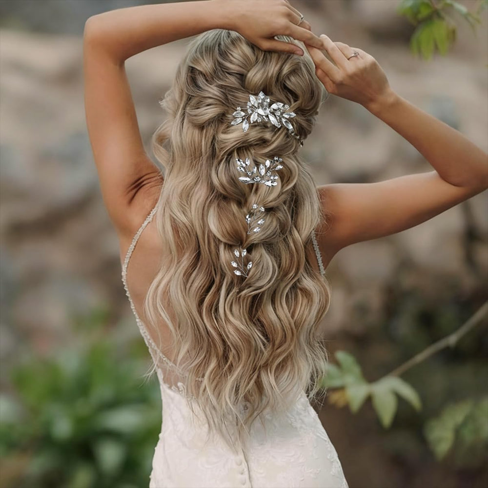 BOYIVI side view of hair pins showing slim profile and comfortable hair-friendly design