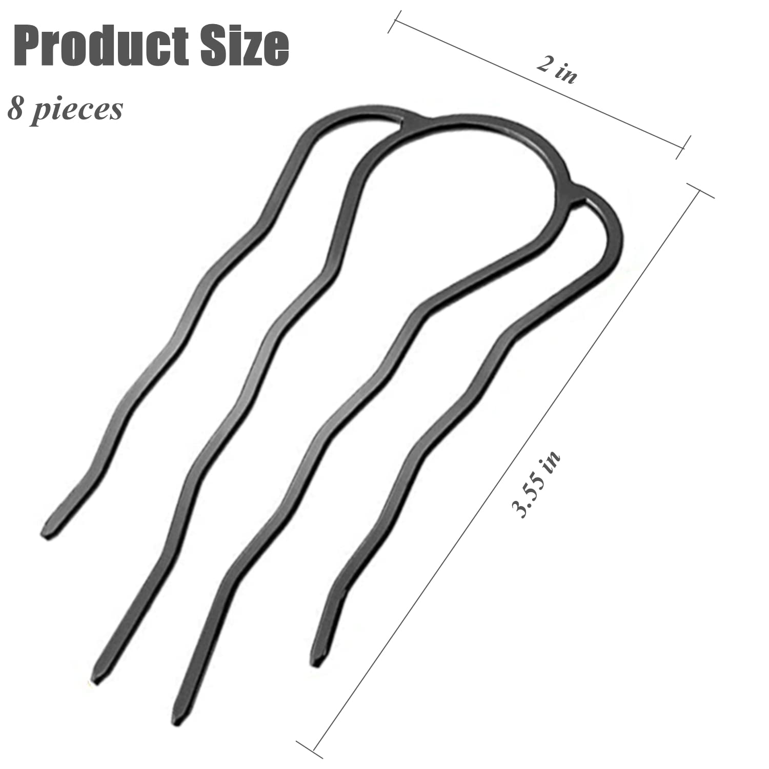 BOYIVI fork beside hand demonstrating compact size and easy handling