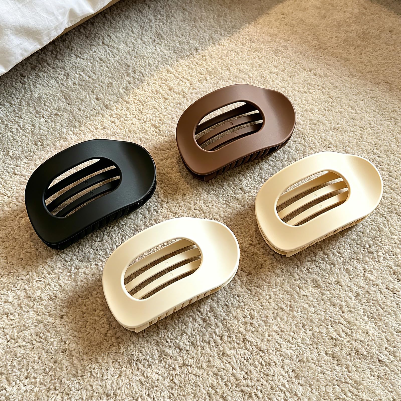 B.PHNE side profile of flat lay design demonstrates low-profile comfort benefit