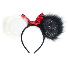 BPNHNA headband worn by model at party, demonstrates comfortable festive fit