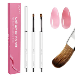 BQAN brush front packaging showing two-piece set and product benefit