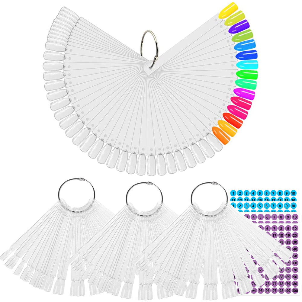 BQAN clear swatch sticks full set showing organization benefit