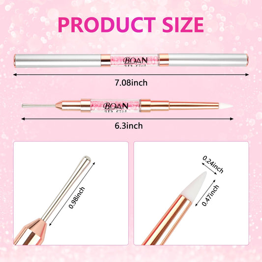 BQAN close-up of silicone tip texture for smooth sculpting and controlled shaping