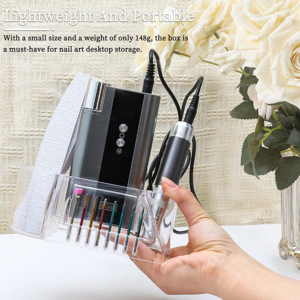 BQAN label and material closeup displays scratch-resistant acrylic benefit