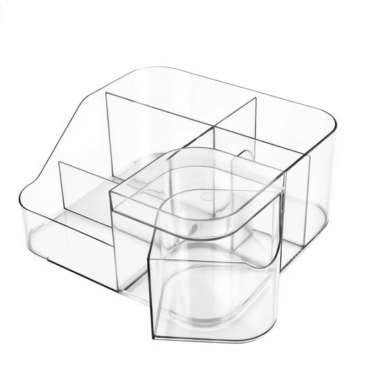 BQAN top view displaying open-top design with brushes and tools visible