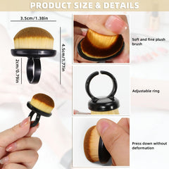 BQSAZHYJ close-up of soft bristles highlighting gentle yet effective cleaning
