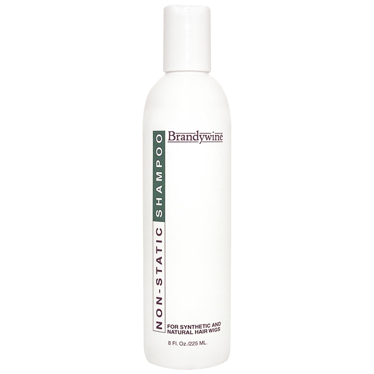 Brandywine bottle front view showing label and size for easy identification and care