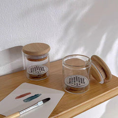 BRAVIKERLY three-pack arrangement for organizing multiple brushes and clients