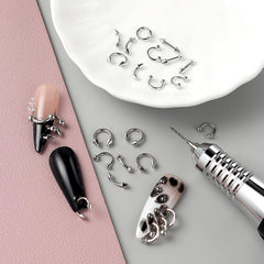 Bravizvy spikes and curved bars grouped to show variety and design options