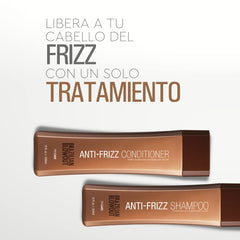 Brazilian Blowout duo on a bathroom shelf styling setup showing convenience and salon maintenance