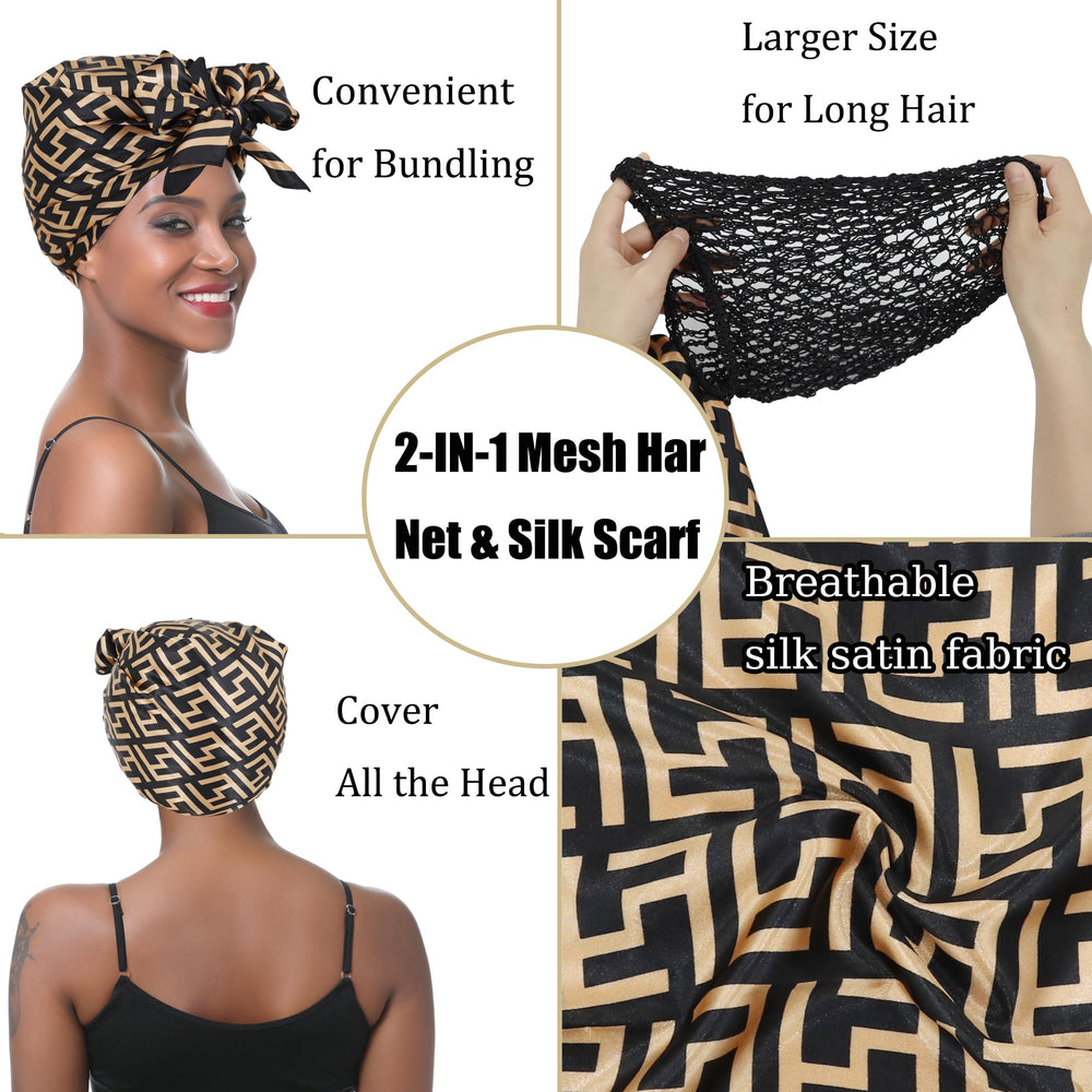 brcok satin scarf flat with measurements showing full 35x35 inch coverage benefit