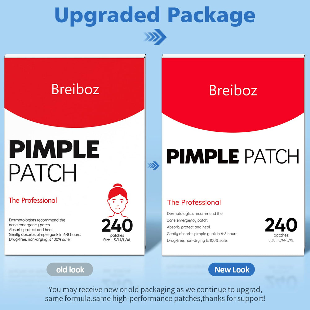 breiboz individually packaged patches ready for hygienic single use