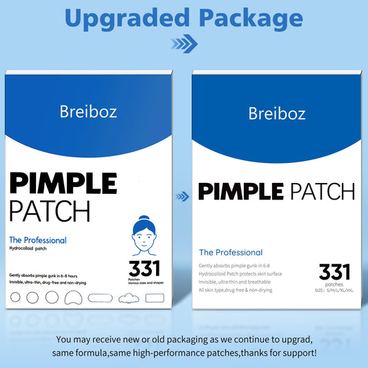 breiboz assorted patch sizes spread out illustrating size options and coverage