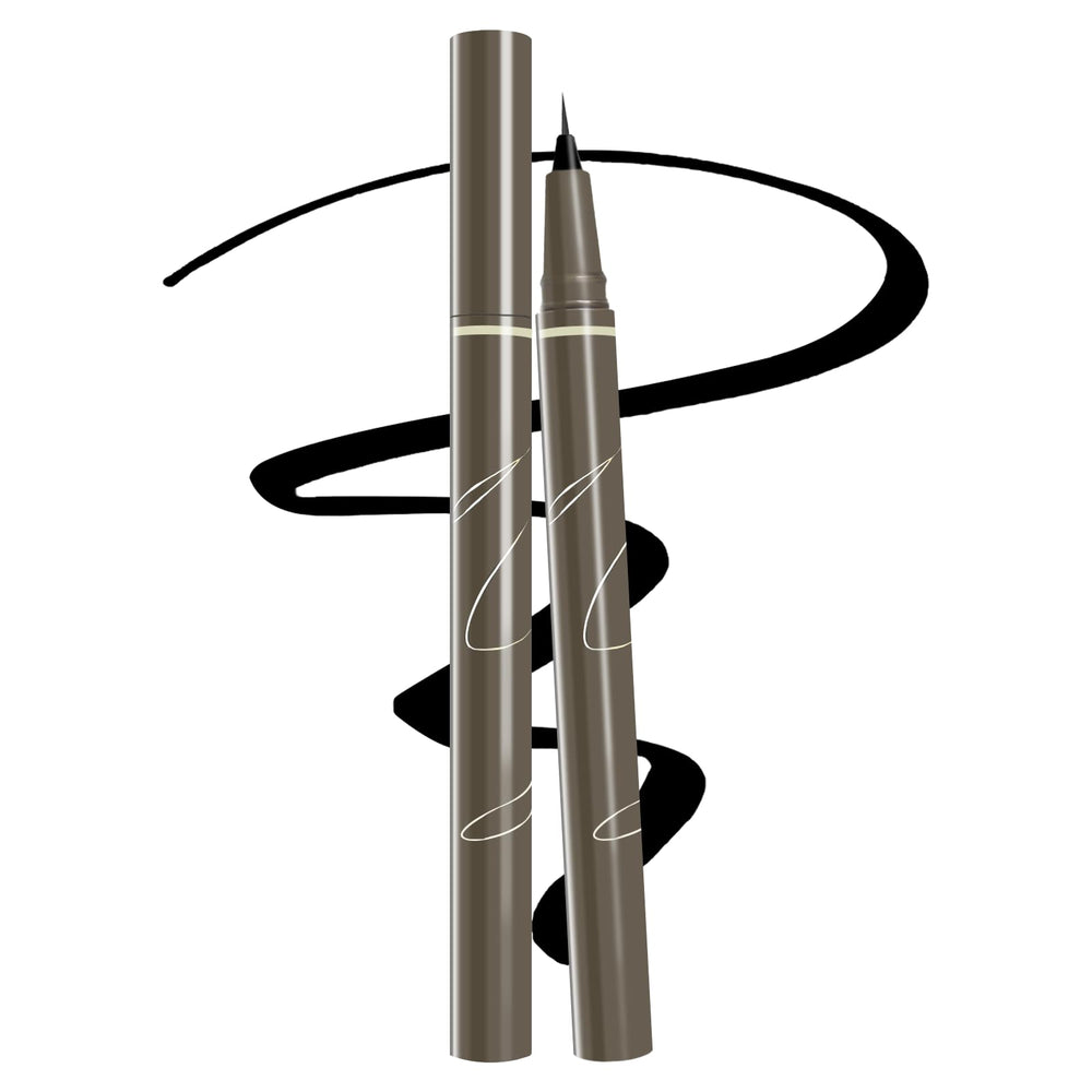 Brenqe front packaging showing ultra-thin eyeliner and compact travel benefit