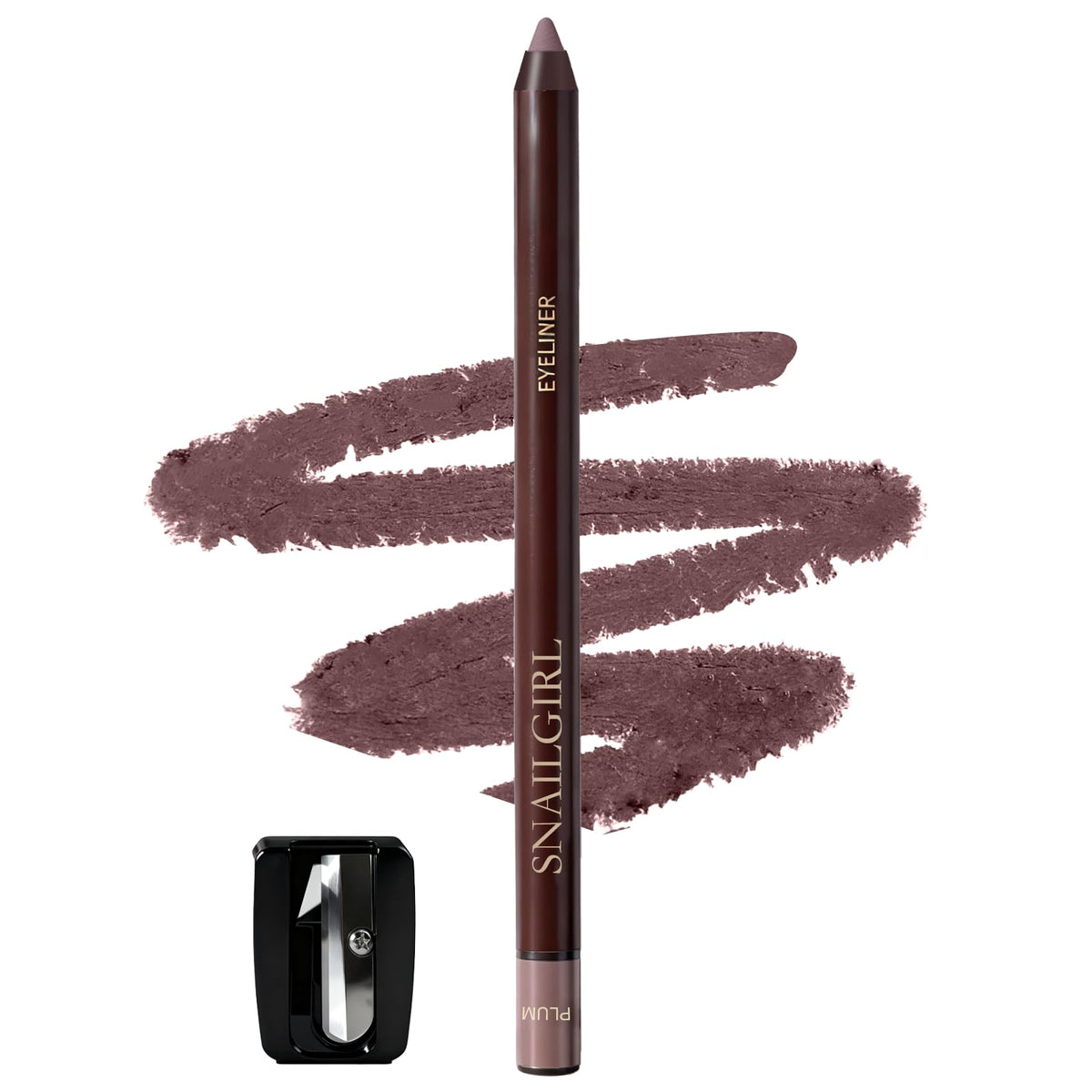 Brenqe plum pencil front packaging showing product and shade benefits