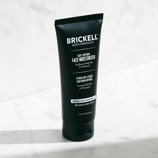 Brickell Men’s Products texture close-up demonstrating lightweight, fast-absorbing lotion