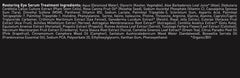 Brickell ingredients label close-up showing peptides and hyaluronic acid benefit