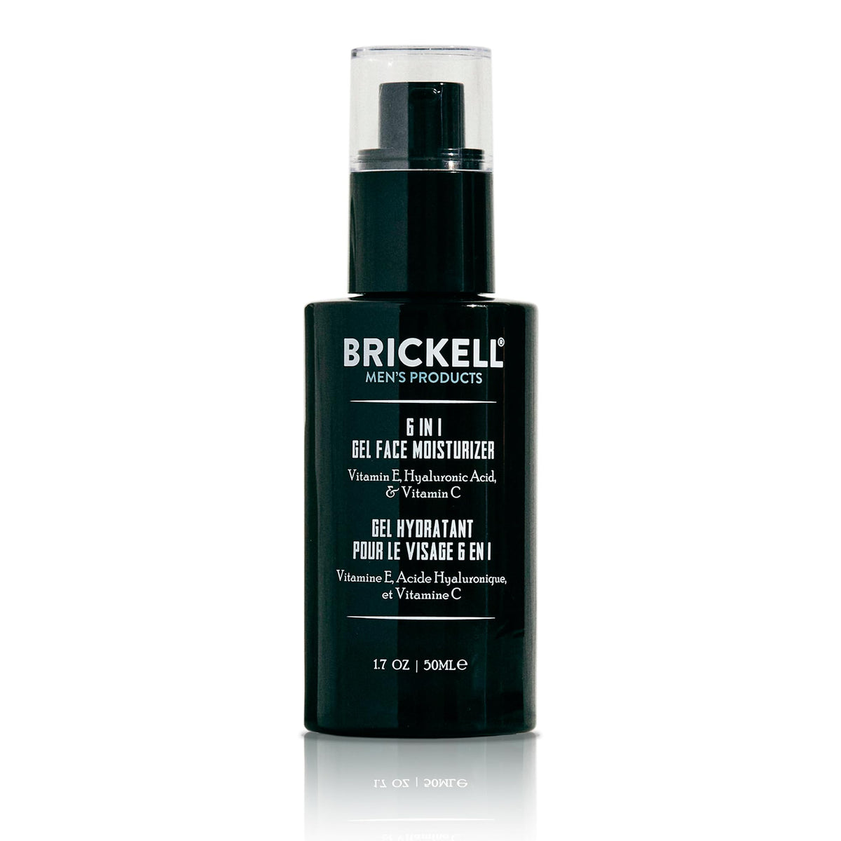 Brickell Men's Products front packaging showing clean label and benefits
