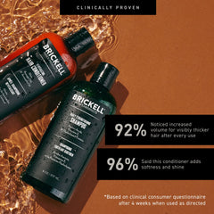 Brickell product label and key ingredients view showing transparency and premium formulation