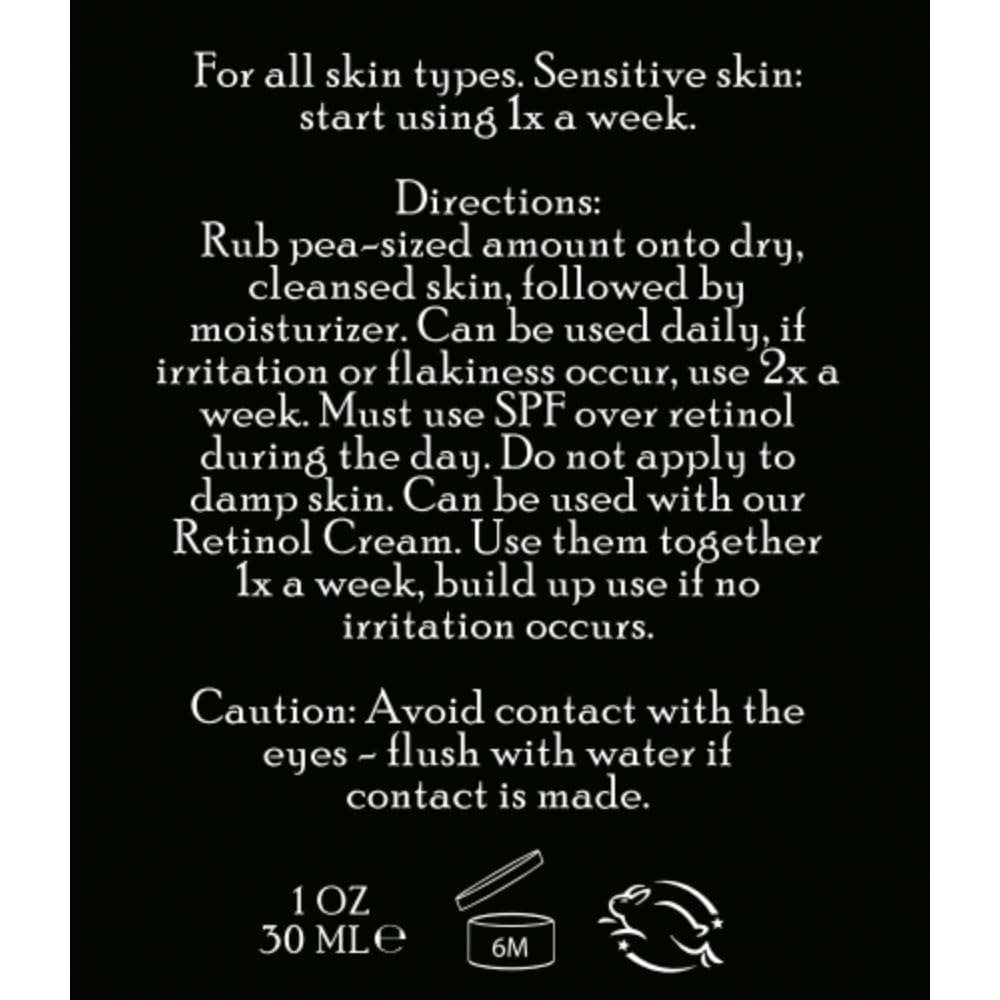 Brickell Men’s Products ingredient label showing retinol and aloe benefits