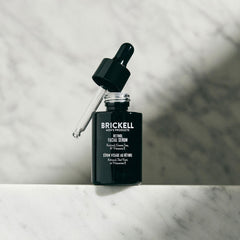 Brickell Men’s Products creamy-serum texture close-up for smooth absorption benefit