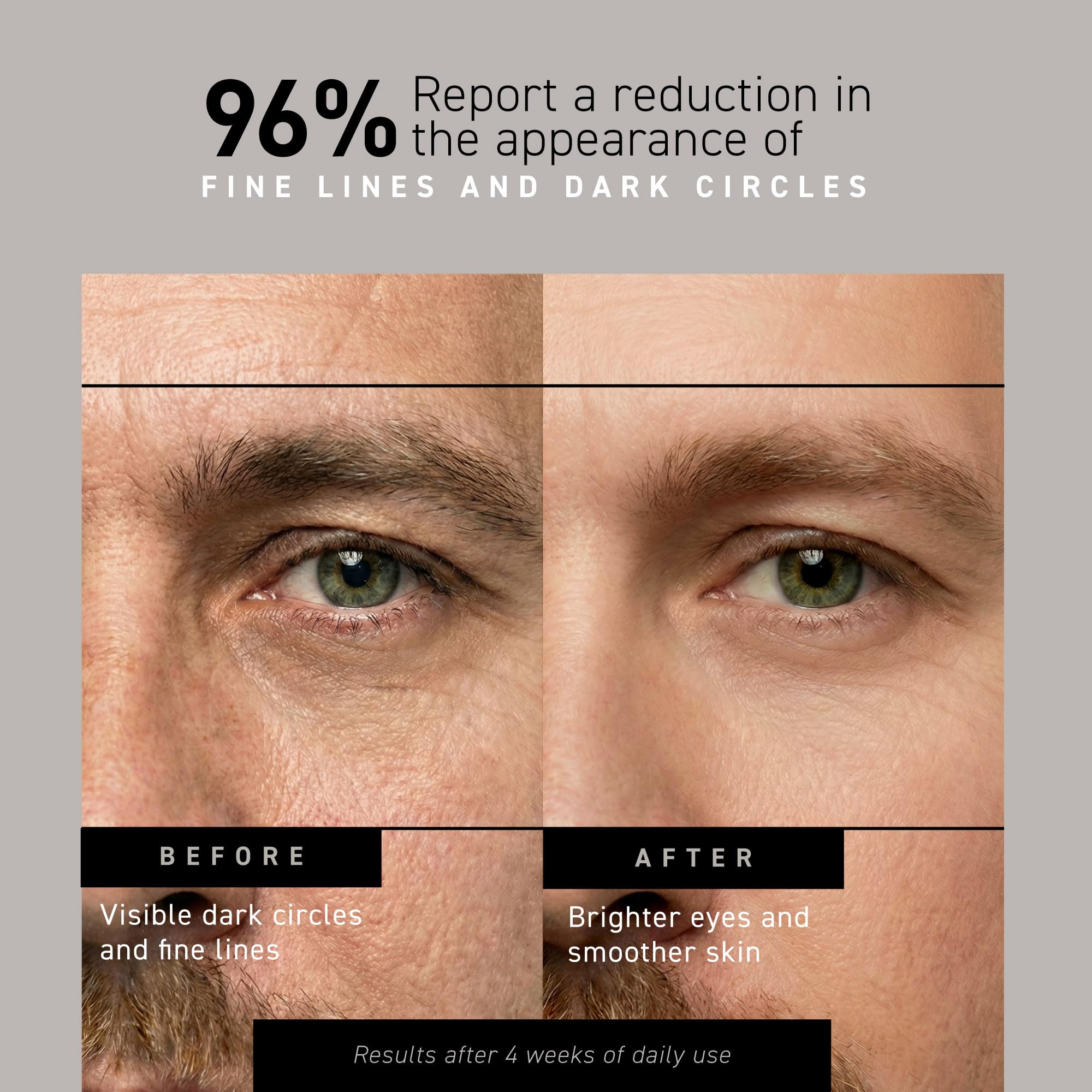 Brickell Men's open jar close-up showing creamy texture and quick absorption benefit