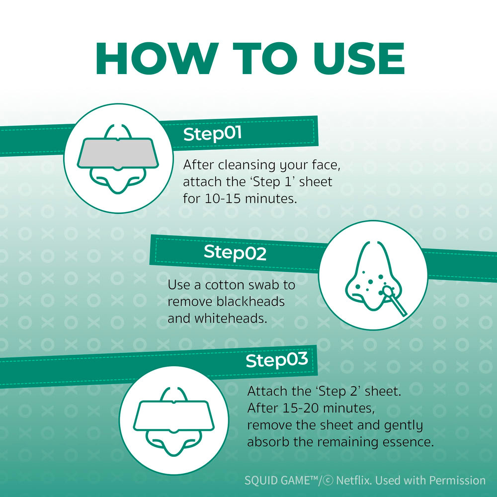 BRING GREEN strips next to a hand to show real-life size and easy handling