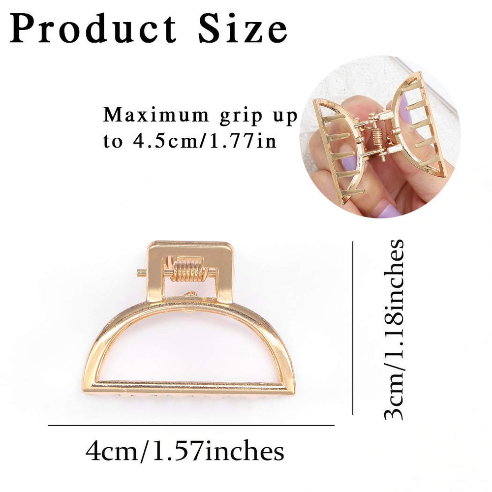 Brinie square-shaped clip profile showing geometric accent and durability