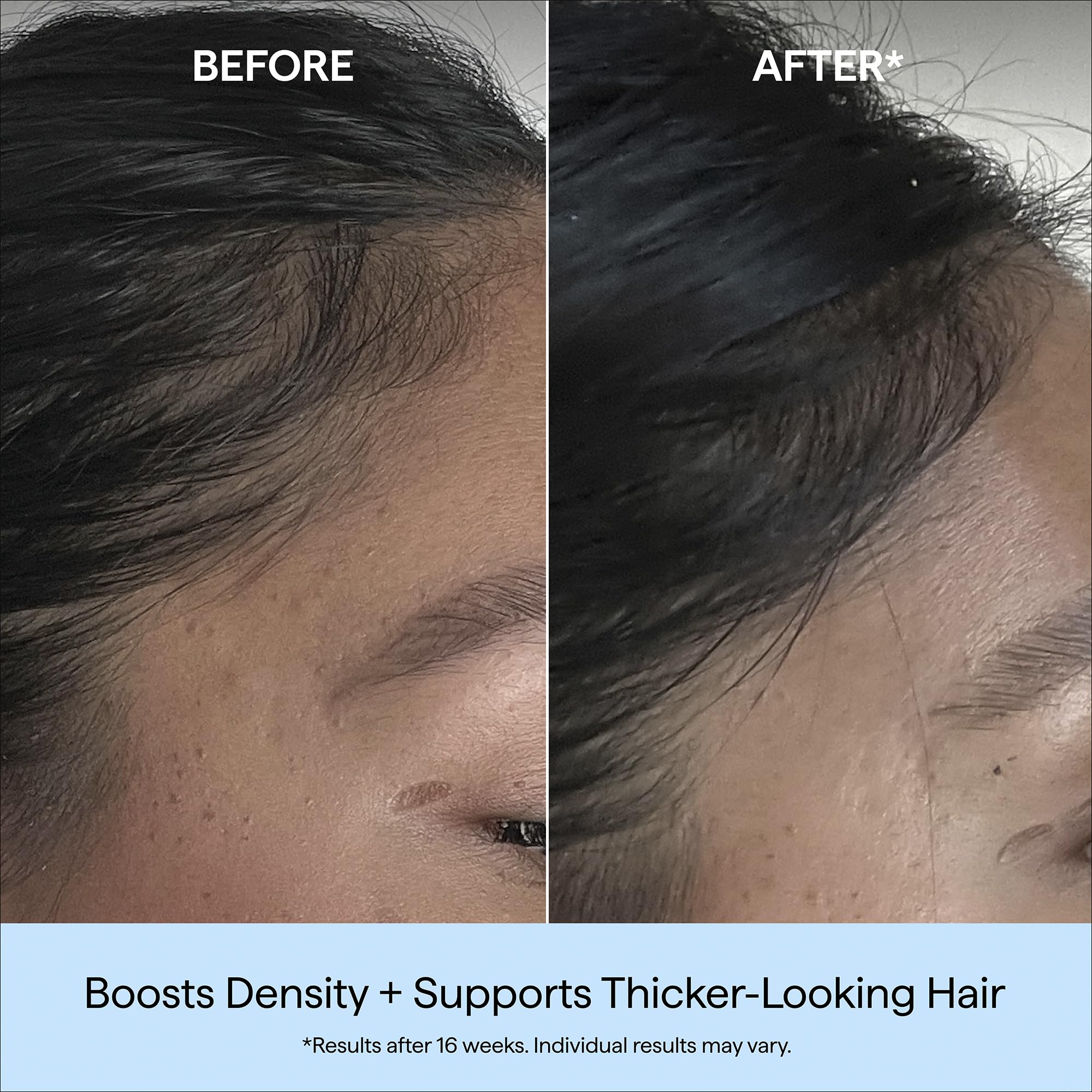 Lightweight serum texture pouring to show non-greasy finish