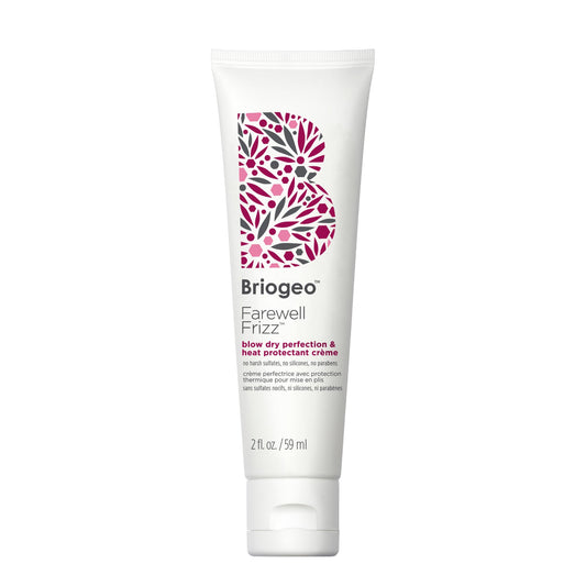 Briogeo front packaging showing tube and branding for clear identification and appeal
