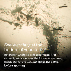 Briogeo bottle styled on bathroom shelf for routine-ready appeal